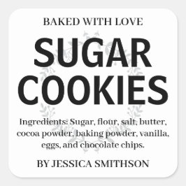 Eigene Personalisierte Bezeichnung HM001_02sqv1 Quadratischer Aufkleber