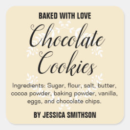 Eigene Personalisierte Bezeichnung HM001_13sqv1 Quadratischer Aufkleber