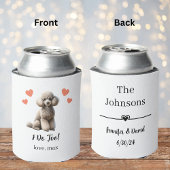 Eigene Poodle Begleihung kann kühler werden Dosenkühler