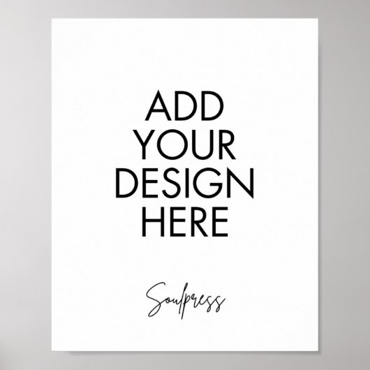 Eigene Print, 8 x 10 Zoll signieren Poster (Vorne)