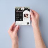 Eigene Promotion Östhetiker Holo Glitzer Black Flyer (Gruppe)