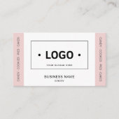 Eigene rechteckige Logo-Bäckerei Visitenkarte (Vorderseite)