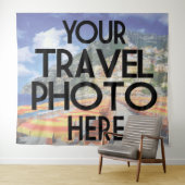 Eigene Reisewohnung Urlaub Foto Vollblut Wandteppich (Beispiel (Horizontal))