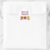Eigene Reserven Runder Aufkleber (Tasche)