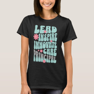 Eigene Retro-Hauptleitung Inspiriere Pflege motivi T-Shirt