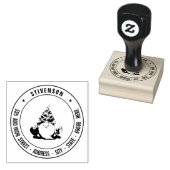 Eigene Rücksendeadresse Benutzerdefiniertes Bild P Gummistempel (Stempel)