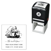 Eigene Rücksendeadresse für Familienname Permastempel (Beispiel)