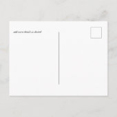 Eigene Save the Date Vorlagen hinzufügen von Grafi Postkarte (Rückseite)