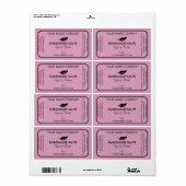 Eigene Seifen oder Salben Labels Moderne Leaf-Seif (Vorne)