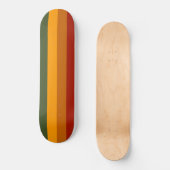 Eigene Skateboard Herbstfarben (Vorderseite)