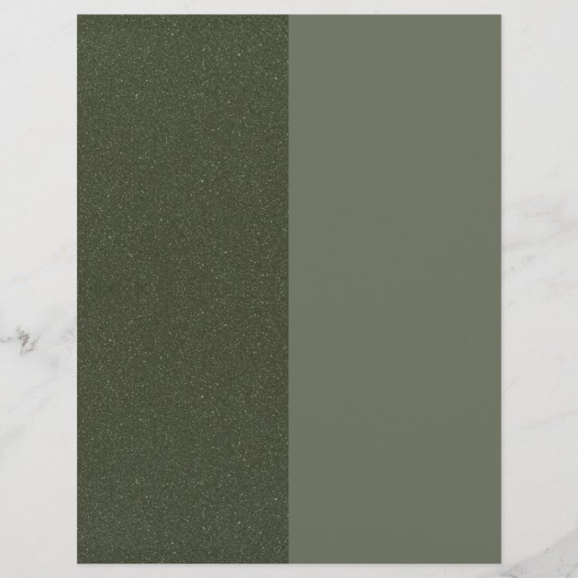 Eigene Split Moss Grüne Letterhead - Rauschstruktu Briefbogen (Vorderseite)