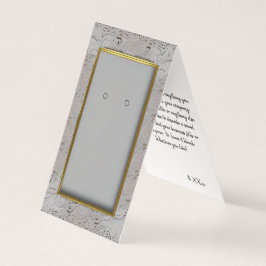 Eigene, Stehende Ofenplatine mit Goldrahmen