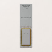 Eigene, Stehende Ofenplatine mit Goldrahmen (Außenseite Aufgefaltet)