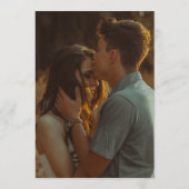 Eigene stilvolle, moderne Minimal-Hochzeit Hinweiskarte (Rückseite)