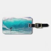 Eigene Surf-Foto-Reise hinzufügen Gepäckanhänger (Vorderseite horizontal)