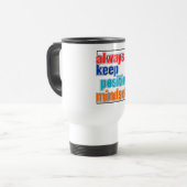 Eigene Tasse für Reisen/Pendler behalten oder gest (Vorderseite Links)
