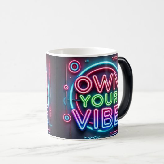 Eigene Tasse - Neon Morphing (VorderseiteRechts)