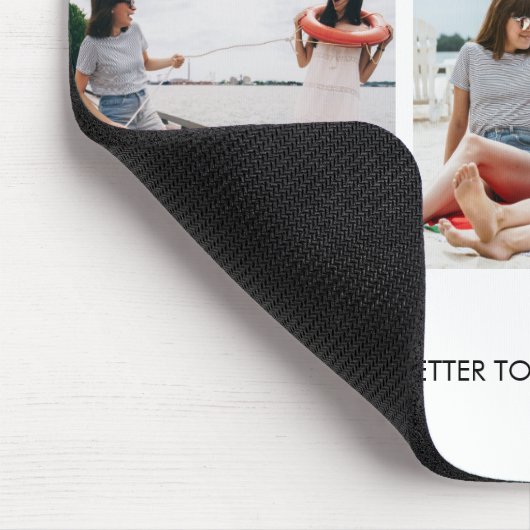 Eigene Text-benutzerdefinierte 3-Collage-Maus hinz Mousepad (Ecke)