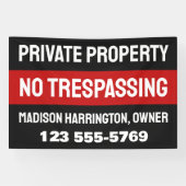 Eigene Text- und Farbeigenschaft Banner (Horizontal)