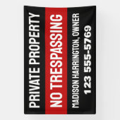 Eigene Text- und Farbeigenschaft Banner (Vertikal)