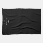 Eigene Textwerbung für das Branding von Unternehme Geschirrtuch (Horizontal)