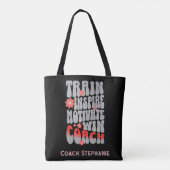Eigene Trainingskurse Inspirier Win motivieren Tasche (Rückseite)