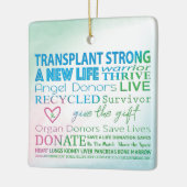 Eigene Transplantation Neues Leben Keramikornament (Links)