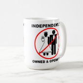 Eigene und betriebene Funny Mug Kaffeetasse (VorderseiteRechts)