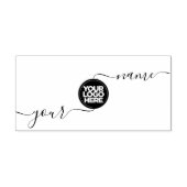 Eigene Unterschrift für Ihr Firmenlogo Gummistempel (Prägung)