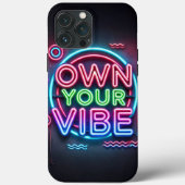 Eigene Vibe - Neon iPhone Case (Rückseite)