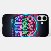Eigene Vibe - Neon iPhone Case (Rückseite (Horizontal))