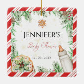 Eigene Wasserfarbe Handgezeichnet Gemütlicher Urla Keramikornament (Rückseite)