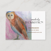 Eigene Wasserfarbe Kreativ Visitenkarte (Vorderseite)