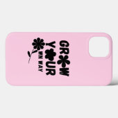 Eigene Wege wachsen Case-Mate iPhone Hülle (Rückseite (Horizontal))