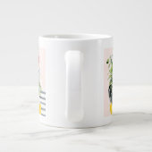 Eigene Wege wachsen Jumbo-Tasse (Rückseite)