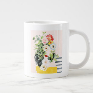 Eigene Wege wachsen Jumbo-Tasse