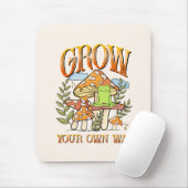 Eigene Wege wachsen Mousepad (Mit Mouse)