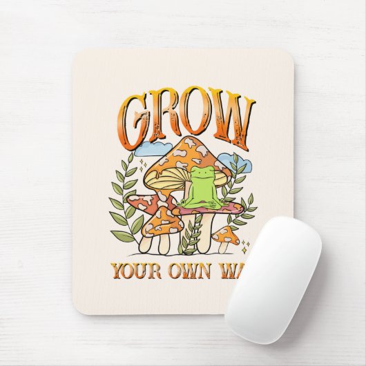 Eigene Wege wachsen Mousepad (Mit Mouse)