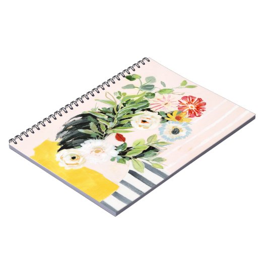 Eigene Wege wachsen Notizblock (Linke Seite)