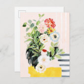 Eigene Wege wachsen Postkarte (Vorne/Hinten)