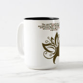 Eigene weibliche Silhouette Inspiration Tasse (Vorderseite Links)