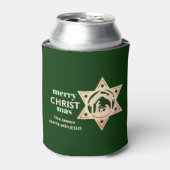 Eigene Weihnachtskrippe Dosenkühler (Kanne Vorderseite)