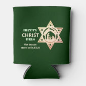 Eigene Weihnachtskrippe Dosenkühler (Vorderseite)