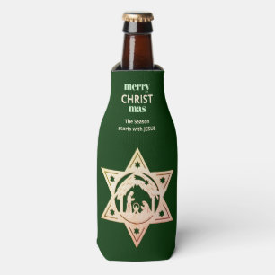 Eigene Weihnachtskrippe Flaschenkühler