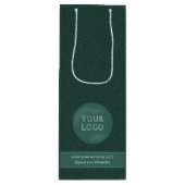 Eigene Weinbeutel mit Firmenlogo Geschenktüte Für Weinflaschen (Vorderseite)