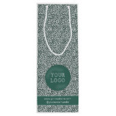 Eigene Weinbeutel mit Firmenlogo Geschenktüte Für Weinflaschen (Rückseite)