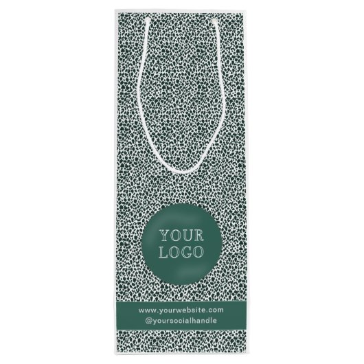 Eigene Weinbeutel mit Firmenlogo Geschenktüte Für Weinflaschen (Rückseite)