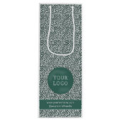 Eigene Weinbeutel mit Firmenlogo Geschenktüte Für Weinflaschen (Vorderseite)