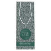 Eigene Weinbeutel mit Firmenlogo Geschenktüte Für Weinflaschen (Rückseite)