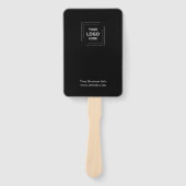 Eigene Werbeaktion für das moderne Schwarze Untern Fächer (Vorderseite)